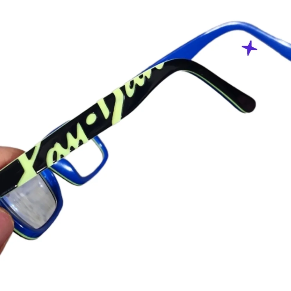 Youth Ray ban blue and green glasses